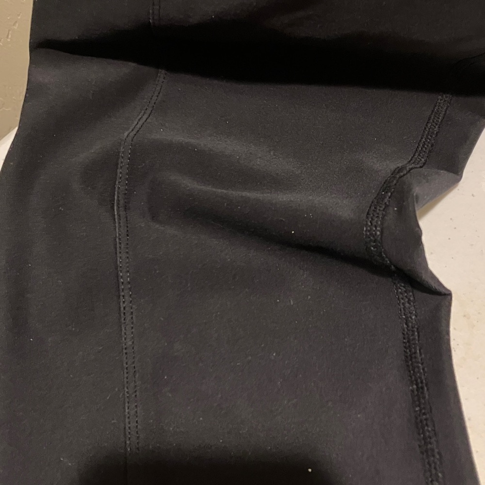VG-EUC Eddie Bauer Women's XL Black Crossover Leggings - Picture 5 of 7